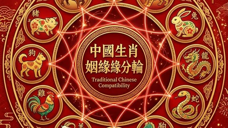 どの年齢がどの年齢に合うのか？ 12の干支の適合表