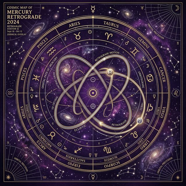 Mercury retrograde zodiac chart