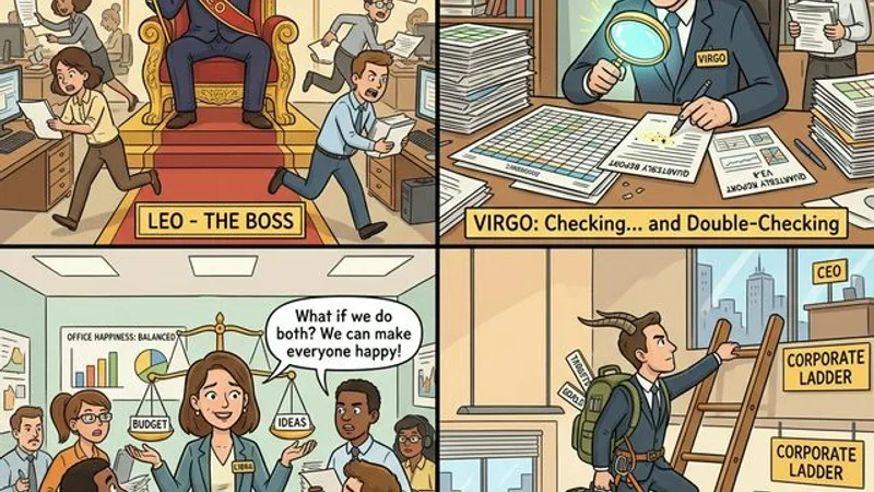 12 Signos del Zodiaco en el Trabajo en Equipo: Rol de Cada Signo