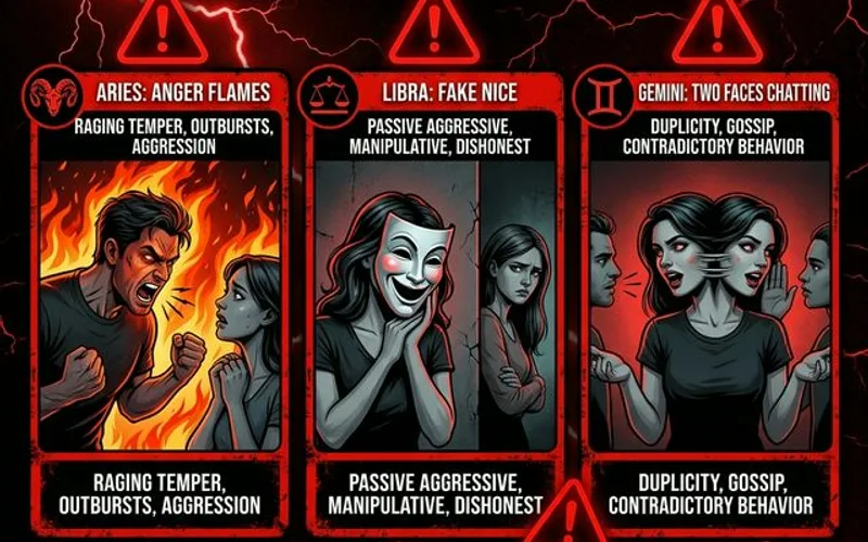 Zodiac red flags