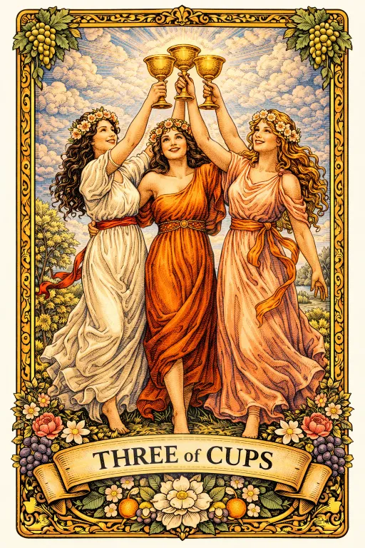 Tres de Copas